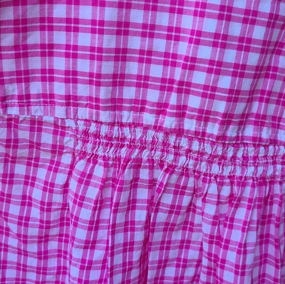 COPY - Laura Scott Plus Size Pink and White Top 3X - Picture 4 of 4